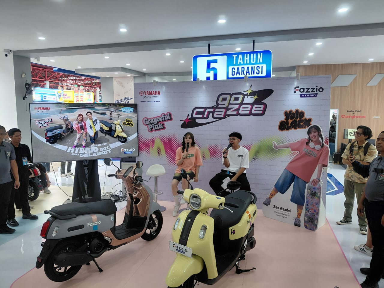 Yamaha Luncurkan Warna Baru Fazzio Hybrid, Makin Imut!